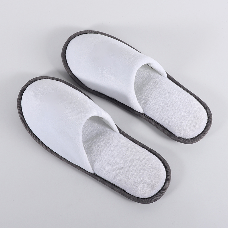 Faux Velvet Slippers