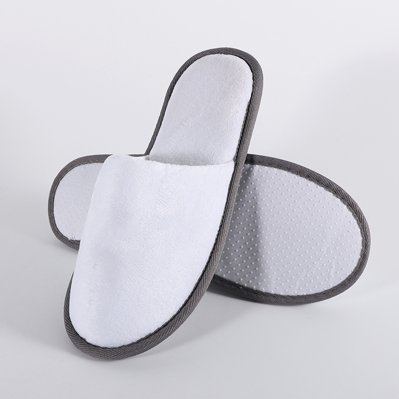 Faux Velvet Slippers