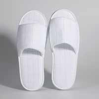 Faux Cut Velvet Quilted Slippers