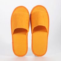 Coloured Terry Slippers Custom Slippers for Spa And Hotel Wholesale
