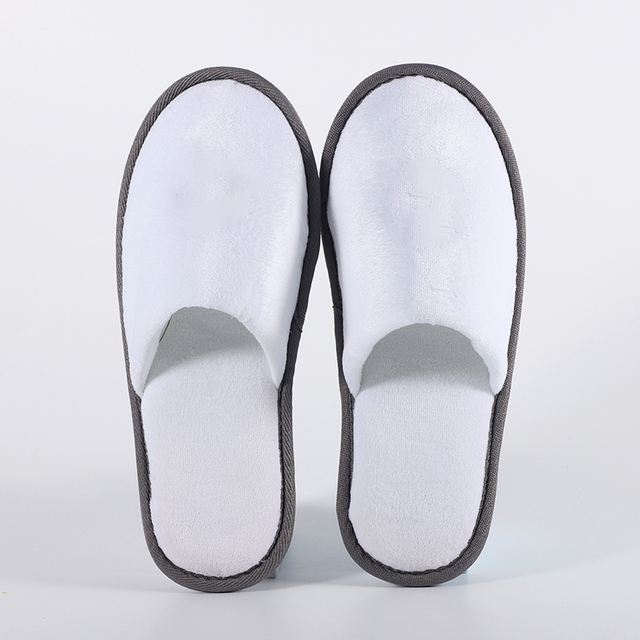 Faux Velvet Slippers