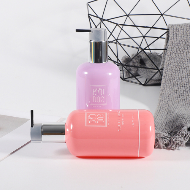 Custom Logo Plastic Shampoo Bottles Wholesale High Quality Plastic Bottle