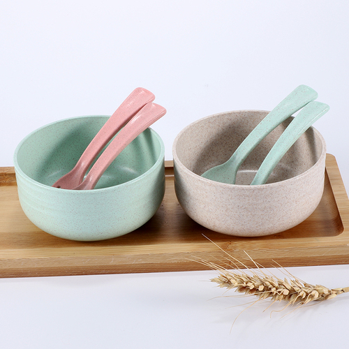Eco Friendly Wheat Straw Bowls