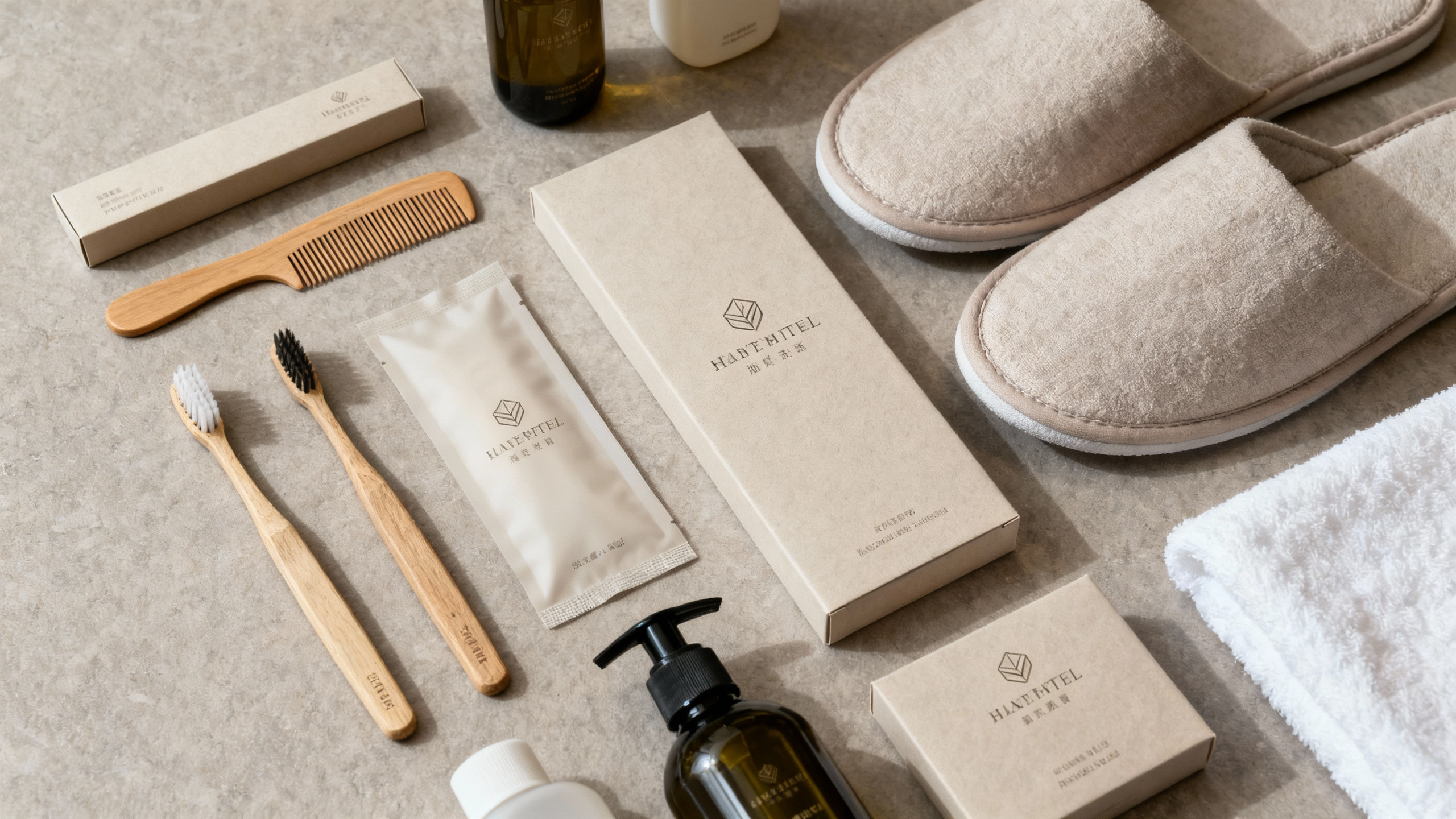 Hotel Amenities Display