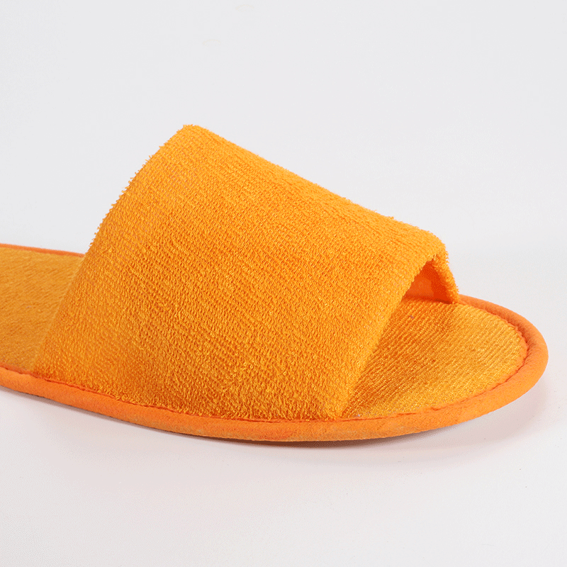 Coloured Terry Slippers Custom Slippers for Spa And Hotel Wholesale
