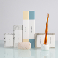 Custom Logo Hotel Amenities Shower Cap Travel Skincare Set Wholesale Beauty Empty Bottles