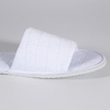 Faux Cut Velvet Quilted Slippers