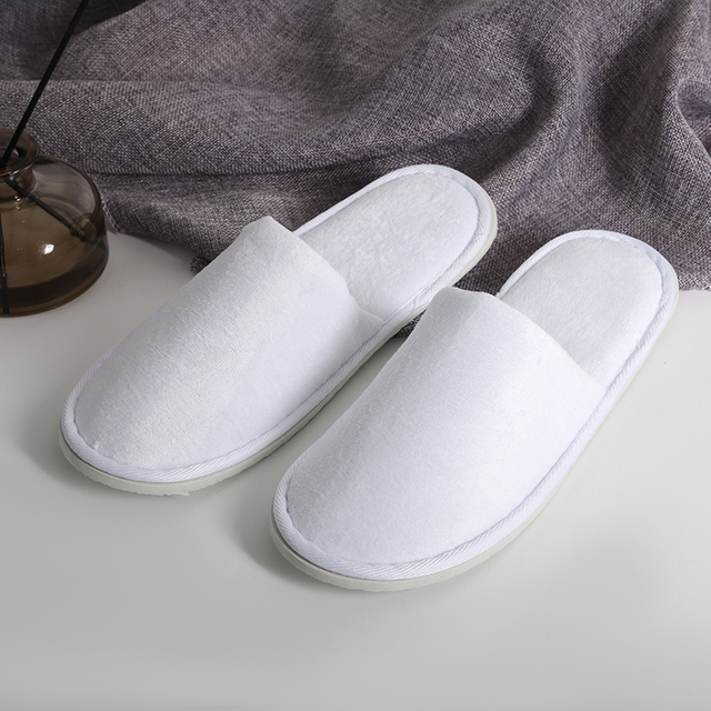 Colorful Towel Cloth Slippers 14