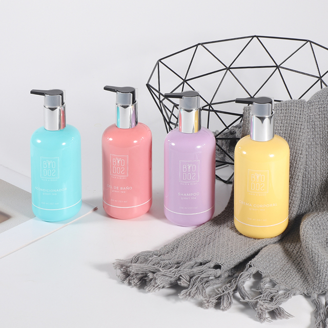 Custom Logo Plastic Shampoo Bottles Wholesale High Quality Plastic Bottle