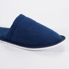 Colored Faux Velvet Slippers