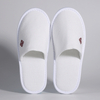 Hotel Guest Slippers Wholesale Good Quality White Linen Slippers for Spa And Hotel