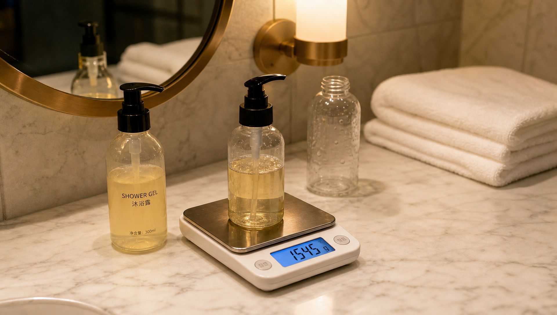 A 30ml Bottle of Body Wash – Guests Use Only 13ml on Average. Where Does The Other Half Go?