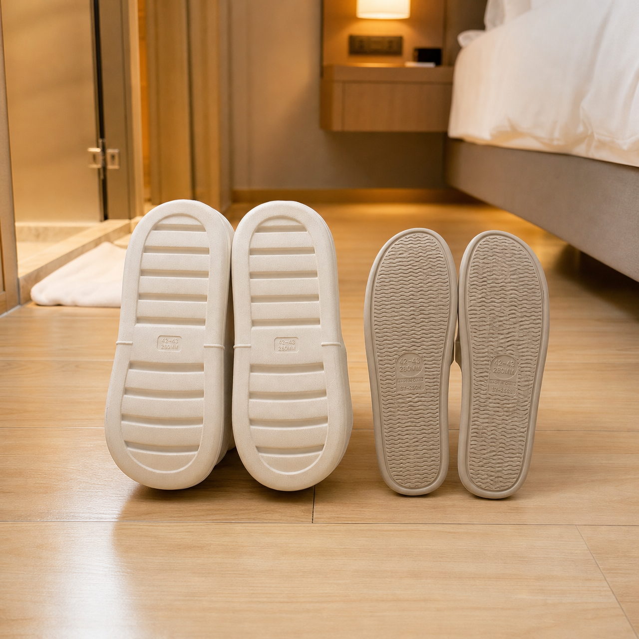 A Pair of Slippers' Restrained Aesthetics: Why Good Hotels Don't Give You Too-Thick Soles