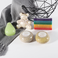 Luxury Organic Custom Multi-Color Unique Shape Mini Disposable Hotel Soap for Wholesale Hotel Guest Supplies