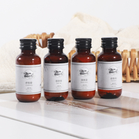 Natural Eco Friendly Recyclable Plastic Bottle and Sachet Hotel Amenities Set for Hotel Supplies