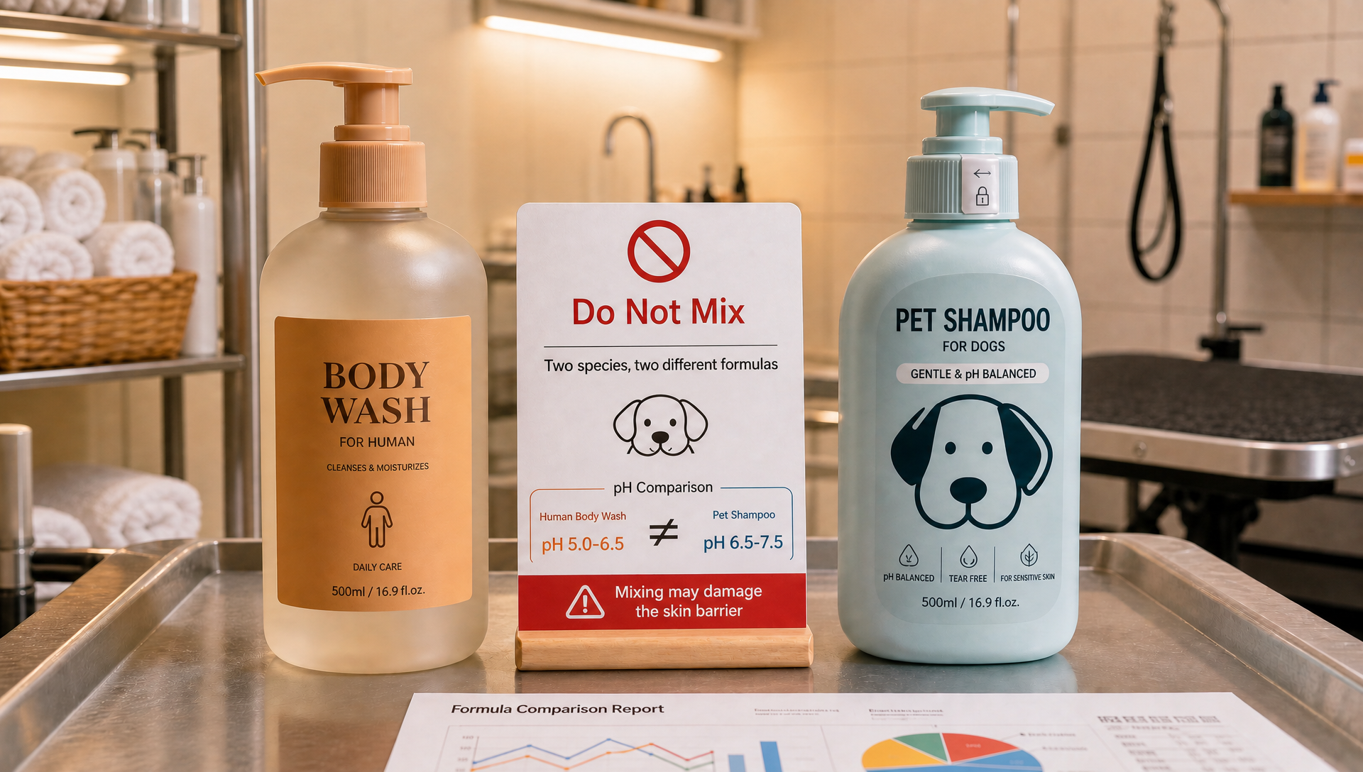 Why Can Pet Shampoo And Human Body Wash Absolutely Never Be Shared? – The Hard Truth of PH Values