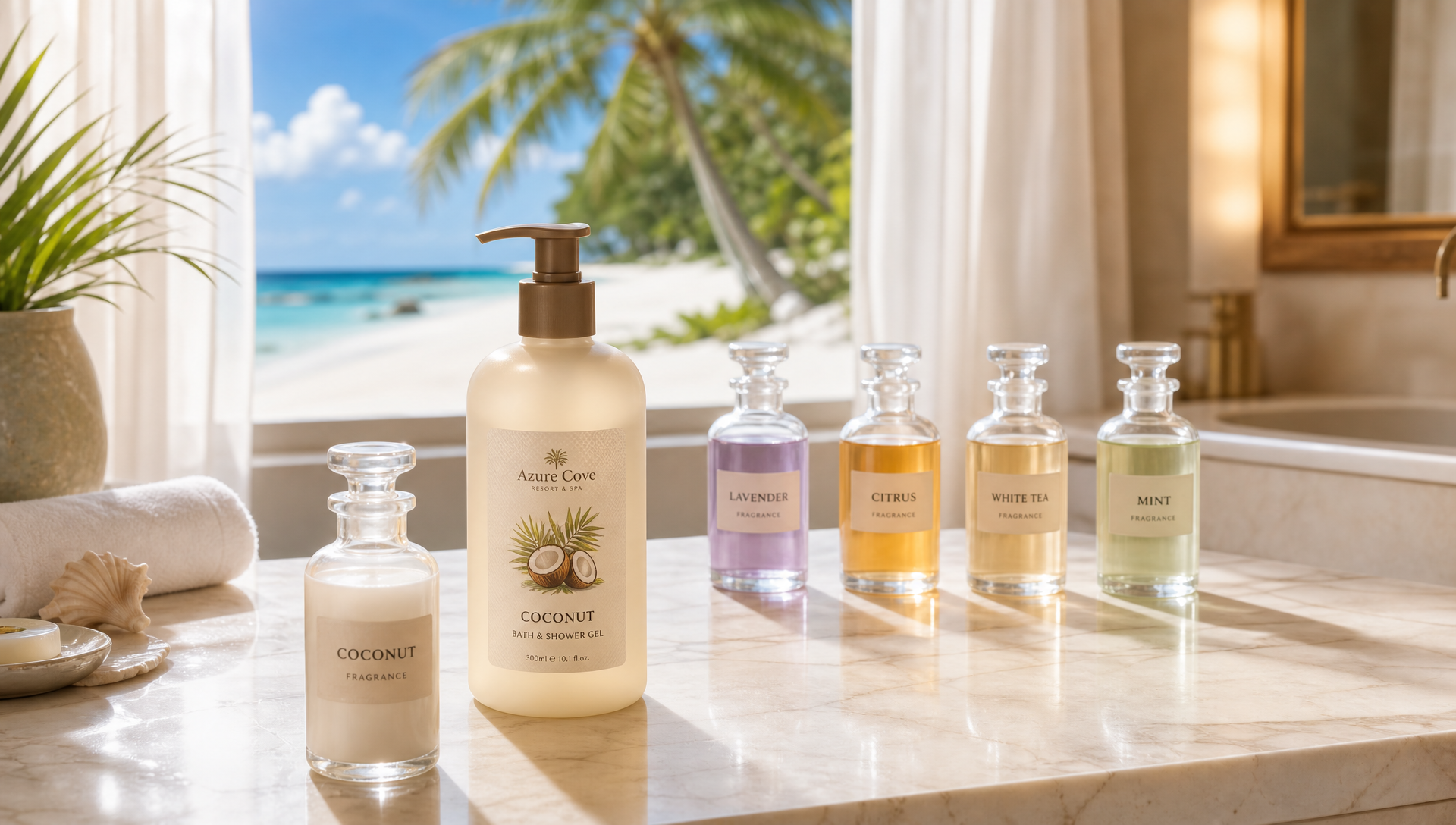 That Coconut Scent Guests Smell After Showering at The Beach – That's The Vacation Memory They'll Never Forget