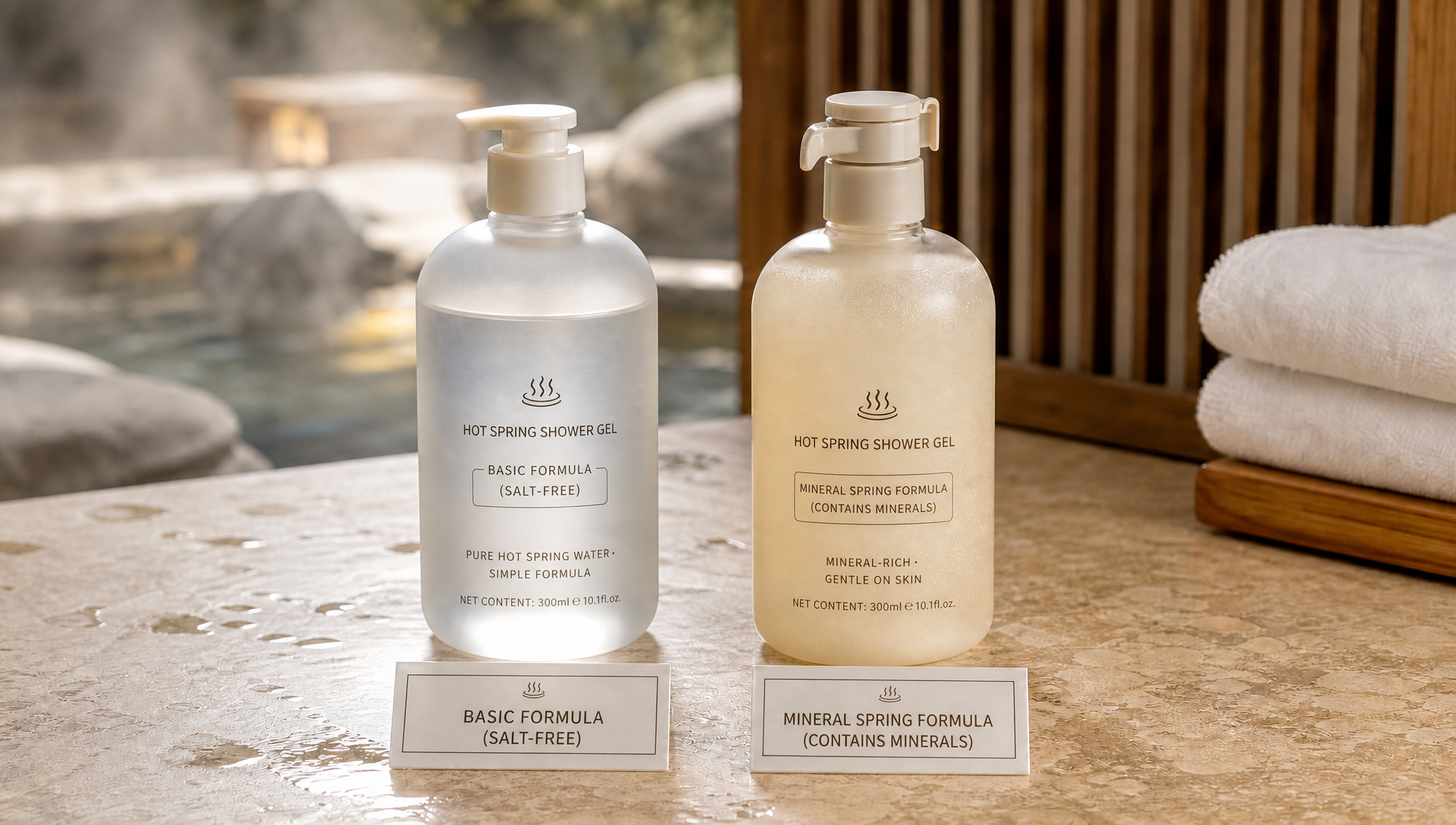 "Skin Feels Slippery After A Hot Spring" – And Then What? Should Toiletry Sets Contain Mineral Salt?