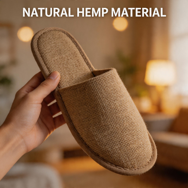 High Quality Velvet Slippers Custom Hotel Room Slippers with Logo