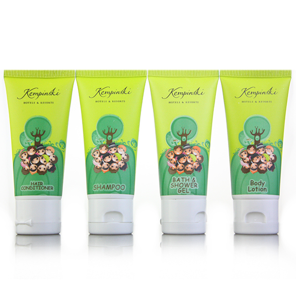 New China Eco Luxury Kraft Paper Gift Set Hotel Amenities for Premium Hotel Guest Supplies