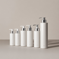  Multi-Size Biodegradable Wheat Straw Dispenser Bottles for Hospitality And Cosmetic Packaging