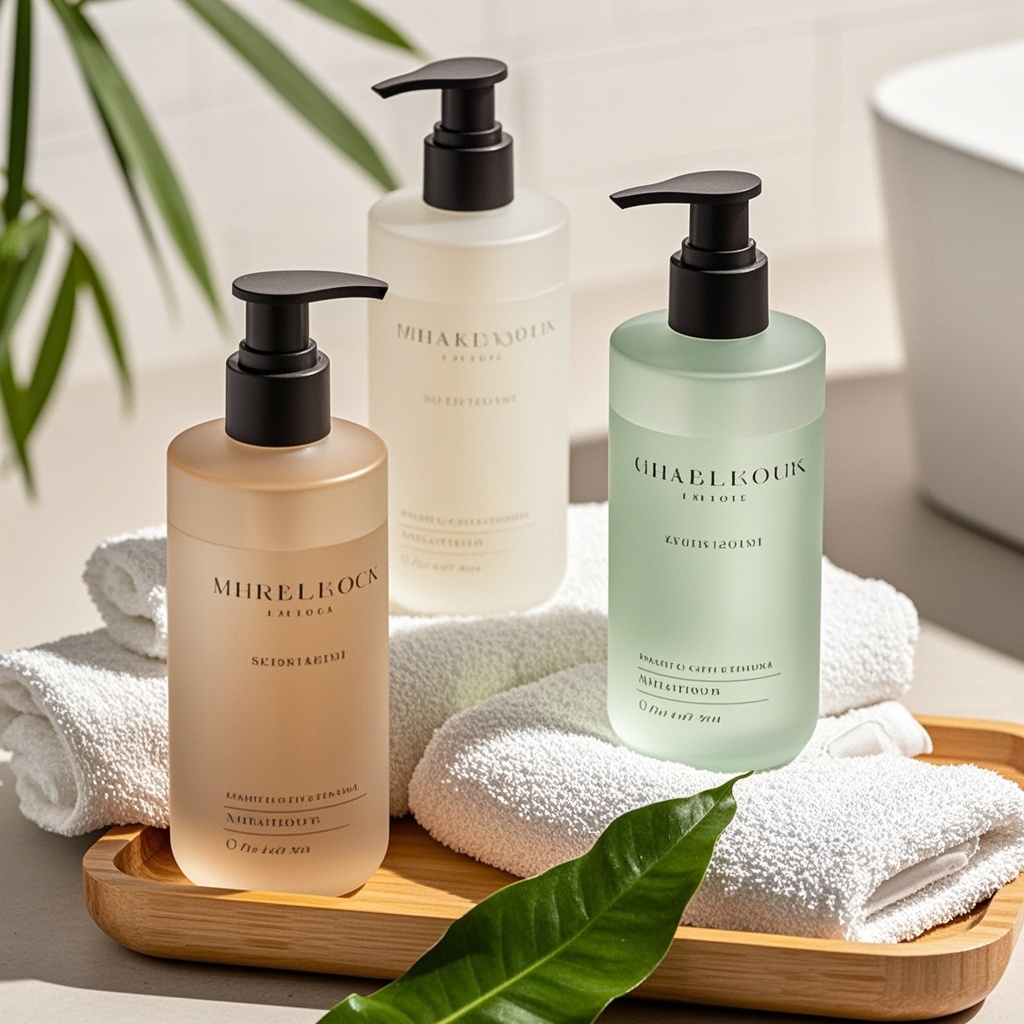 Professional-Grade Custom Plastic Bottle Packaging for Bulk Hotel Supplies