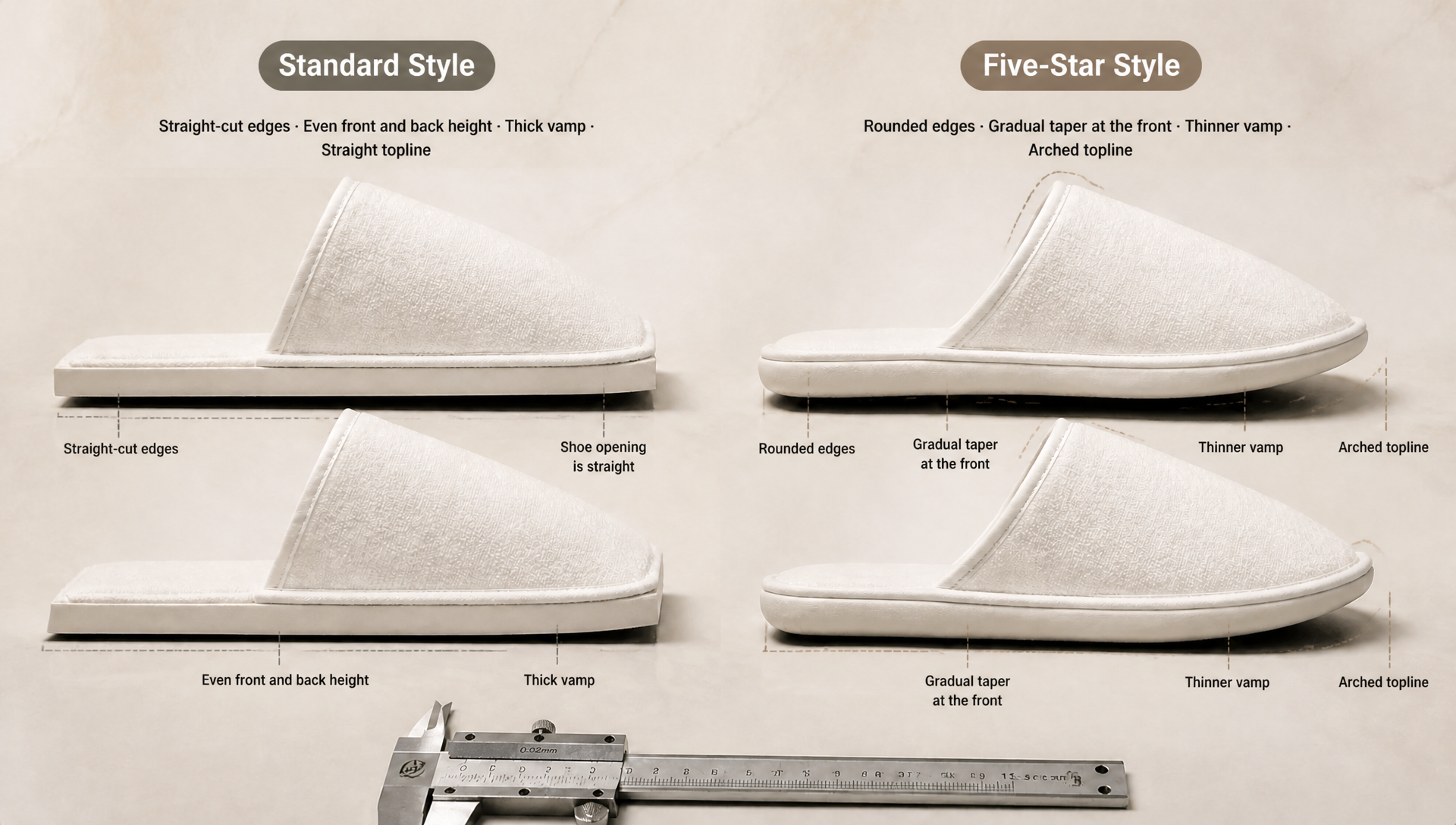The Difference Between Your Hotel Slippers And Five-Star Hotel Slippers Is Not The Material – It Is A Detail You Have Never Noticed