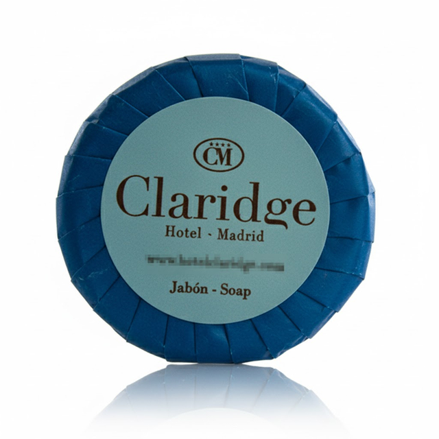 Luxury Mini Hotel Soap with Pearlized Film Packaging for Wholesale Hospitality Supplies