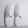 Premium Personalized Jacquard Woven Disposable Hotel Slippers for Bulk Hotel And House Guest Supplies