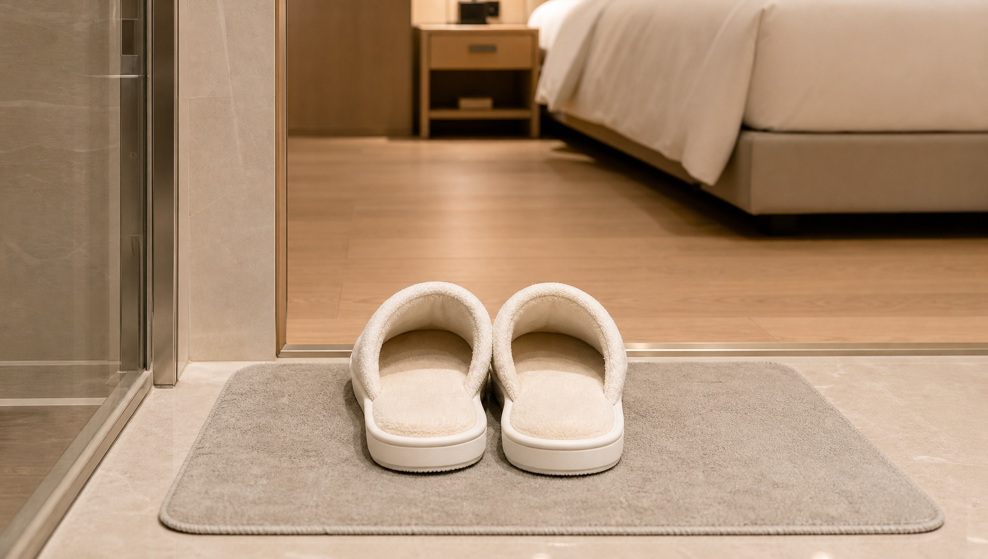 The Restrained Aesthetics of a Pair of Slippers: Why Good Hotels Don’t Give You Too-Thick Soles