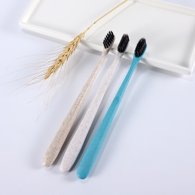 Eco-Friendly Natural Biodegradable Ergonomic Bamboo Toothbrush for Sustainable Personal Care