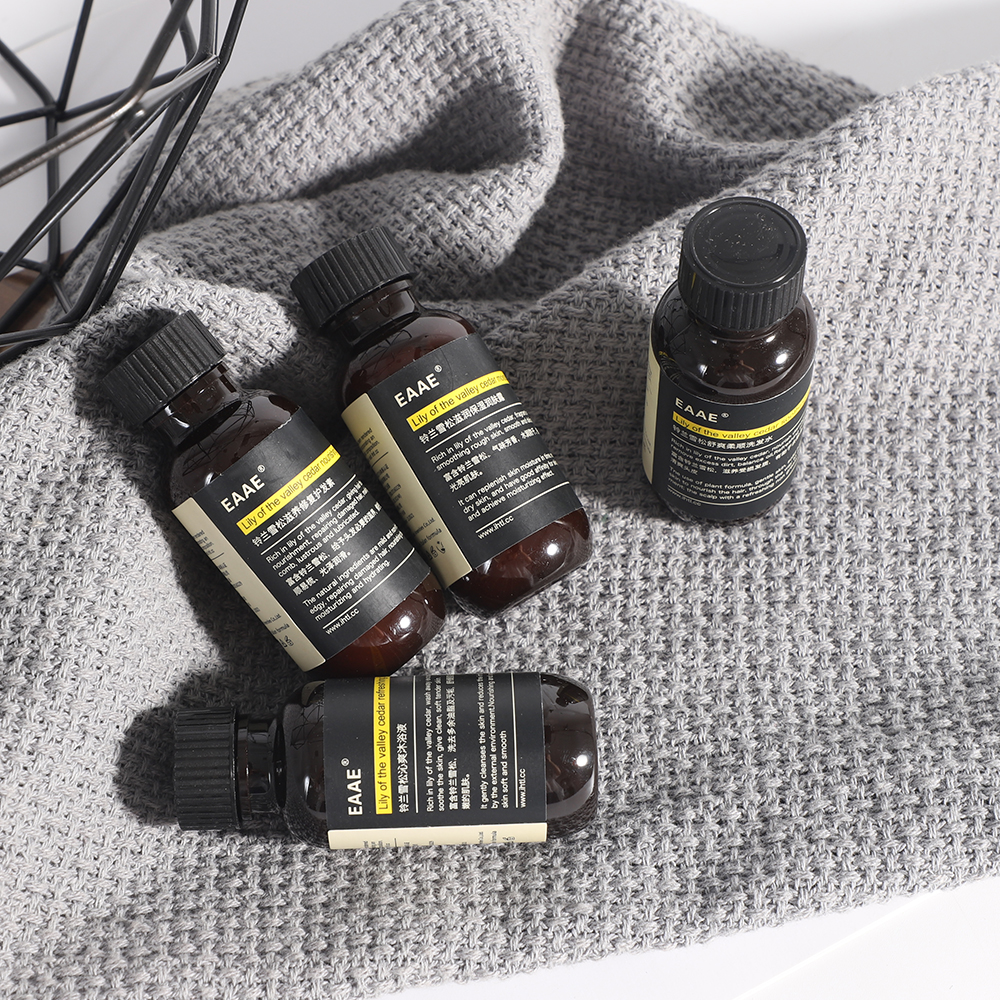 Premium Custom Logo Plastic Bottle Hotel Amenities Set for Hotel Supplies