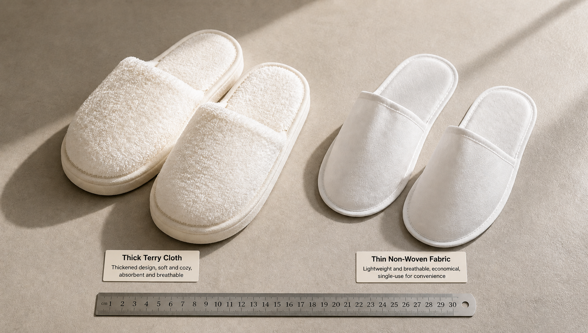 Why Are Business Hotel Slippers Getting Thinner? – Because Guests Only Wear Them for 6 Hours, And Thick Soles Are Pure Waste