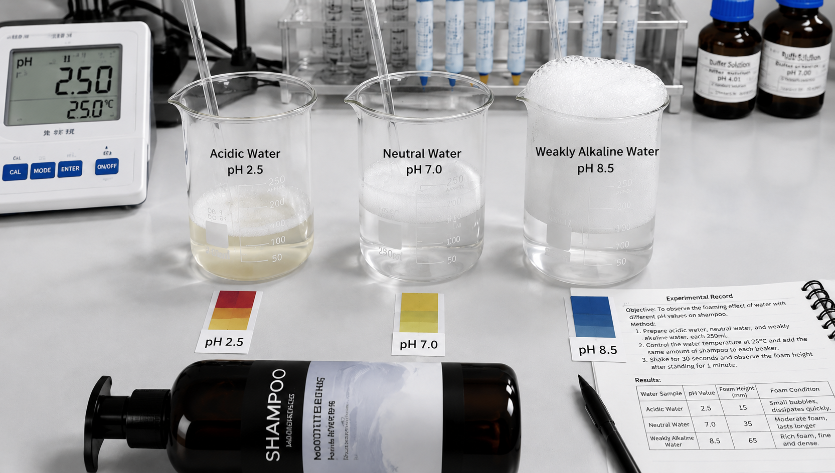 Does Acidic Hot Spring Water Make Shampoo "Ineffective"? – How To Formulate in A PH 2.5 Spring Environment