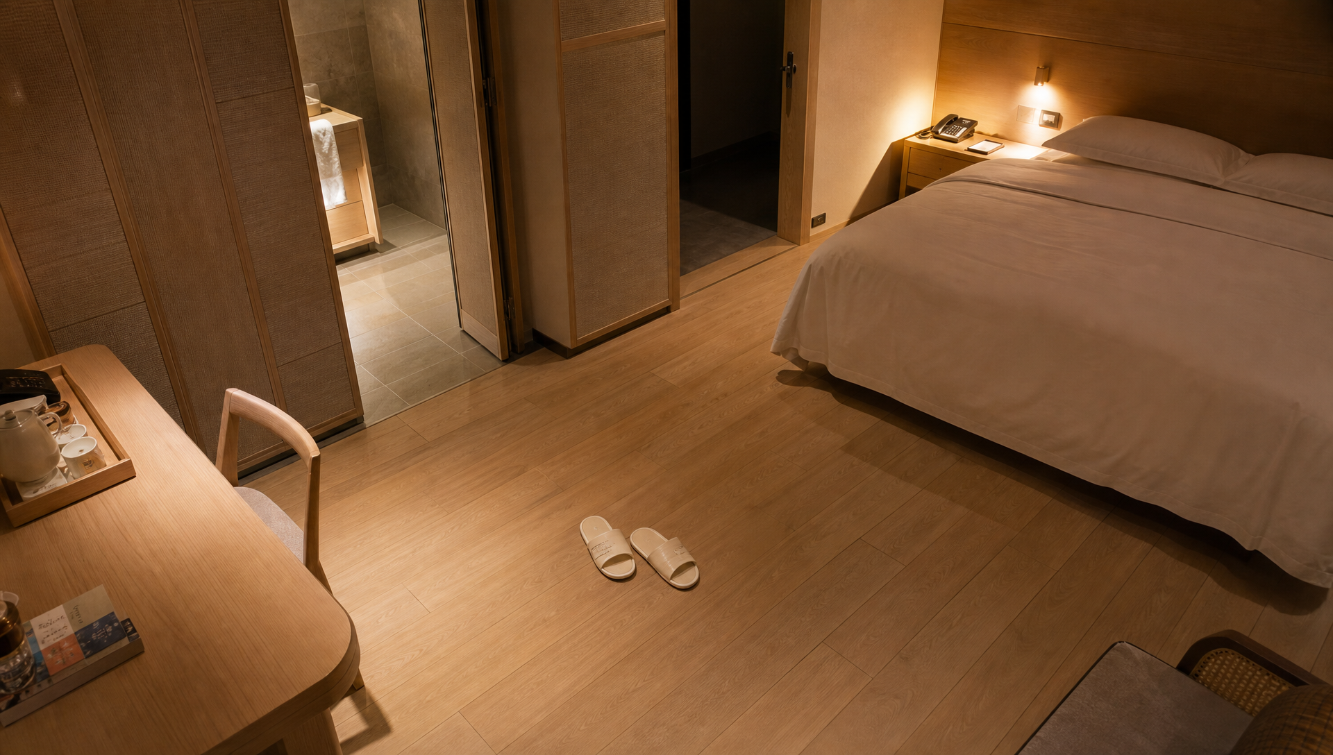 The Best Ending To A Hot Spring Night Is Not Another Soak – It Is Stepping into A Pair of Dry Slippers Back in The Room