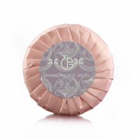 Luxury Mini Hotel Soap with Pearlized Film Packaging for Wholesale Hospitality Supplies