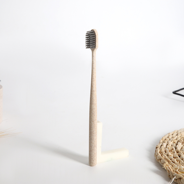 Custom Bamboo Ergonomic Disposable Toothbrush for Branded Hotel Amenities