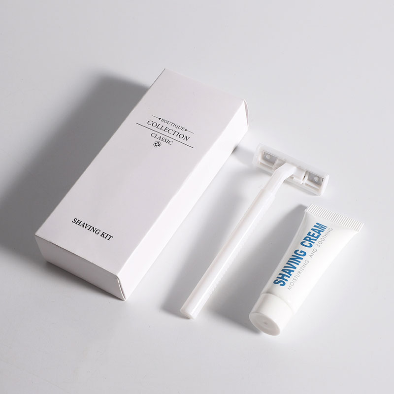 Premium Custom Logo Luxury Hotel Guest Amenities Kit in Cardboard Box for 5 Star Hotel And Spa Supplies