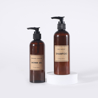 Premium Hair Oil And Shampoo Plastic Bottle Packaging with Box for Wholesale Distributor Supplies