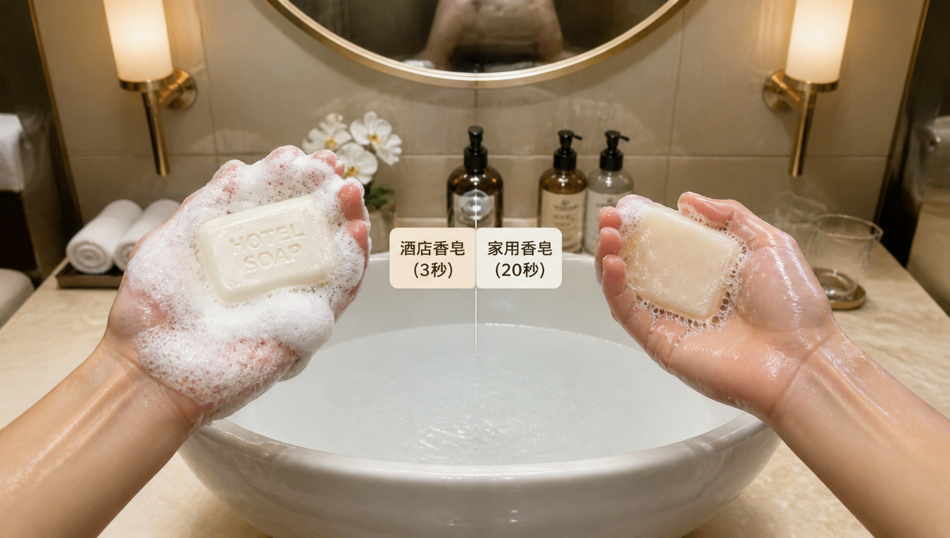 Why Does Hotel Soap Lather Faster Than Yours at Home? The Secret of Surfactants