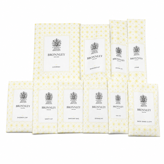 BRONNLEY Disposable Hotel Amenities Hotel Amenities Set Luxury Amenities Set Hotel Supplies For Guest Rooms