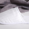 Premium Personalized Jacquard Woven Disposable Hotel Slippers for Bulk Hotel And House Guest Supplies