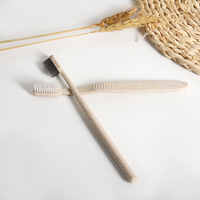 Custom Bamboo Ergonomic Disposable Toothbrush for Branded Hotel Amenities