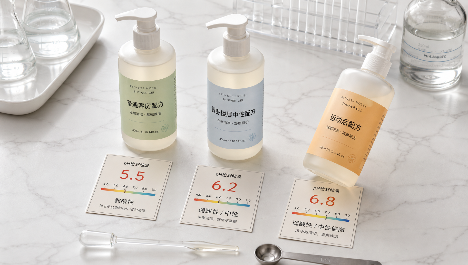 The Skin's pH Within 30 Minutes After Exercise Is Completely Different from Normal – How Should Fitness Hotel Toiletries Be Formulated?