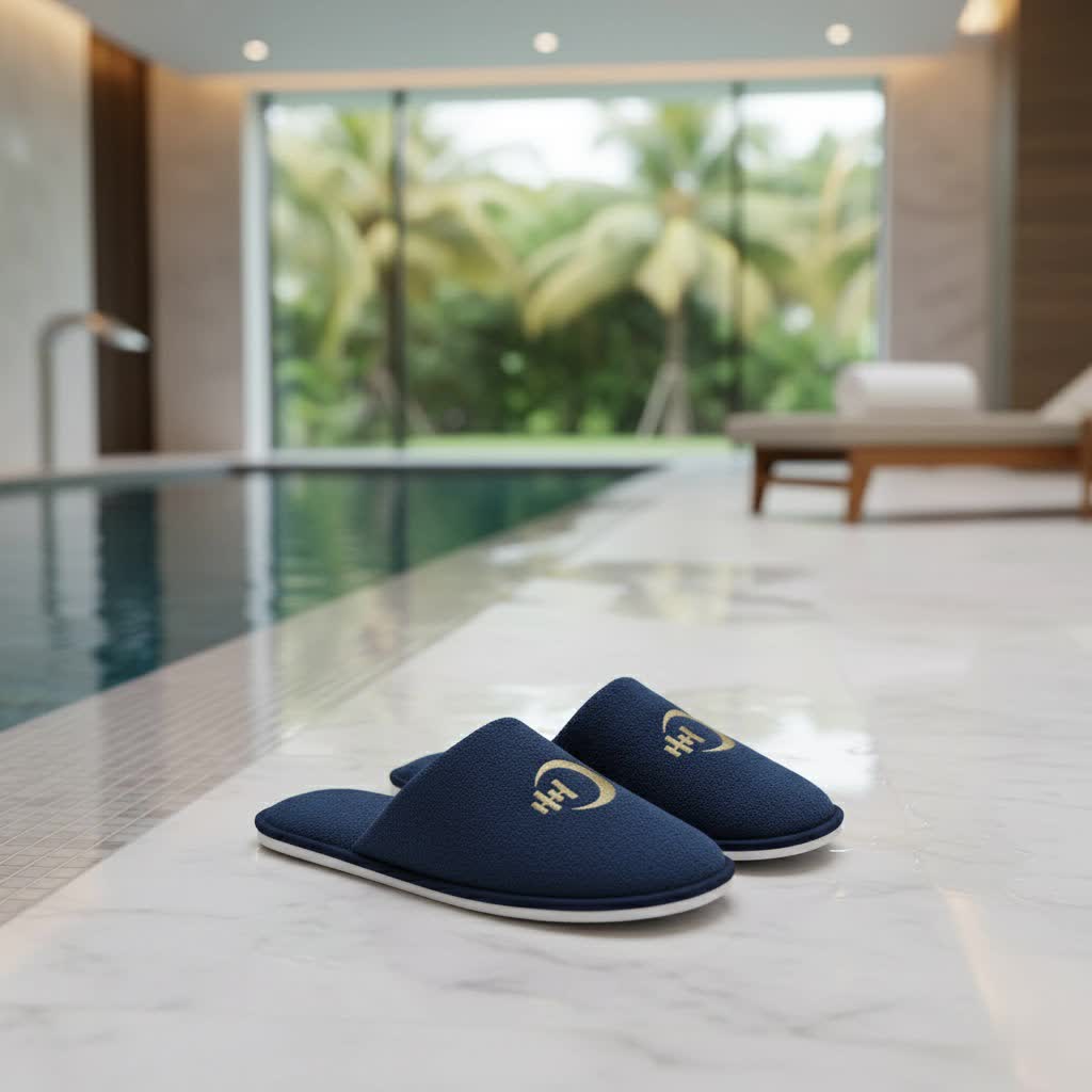 Colorful Towel Cloth Slippers Wholesale Bulk Slippers for Hotel