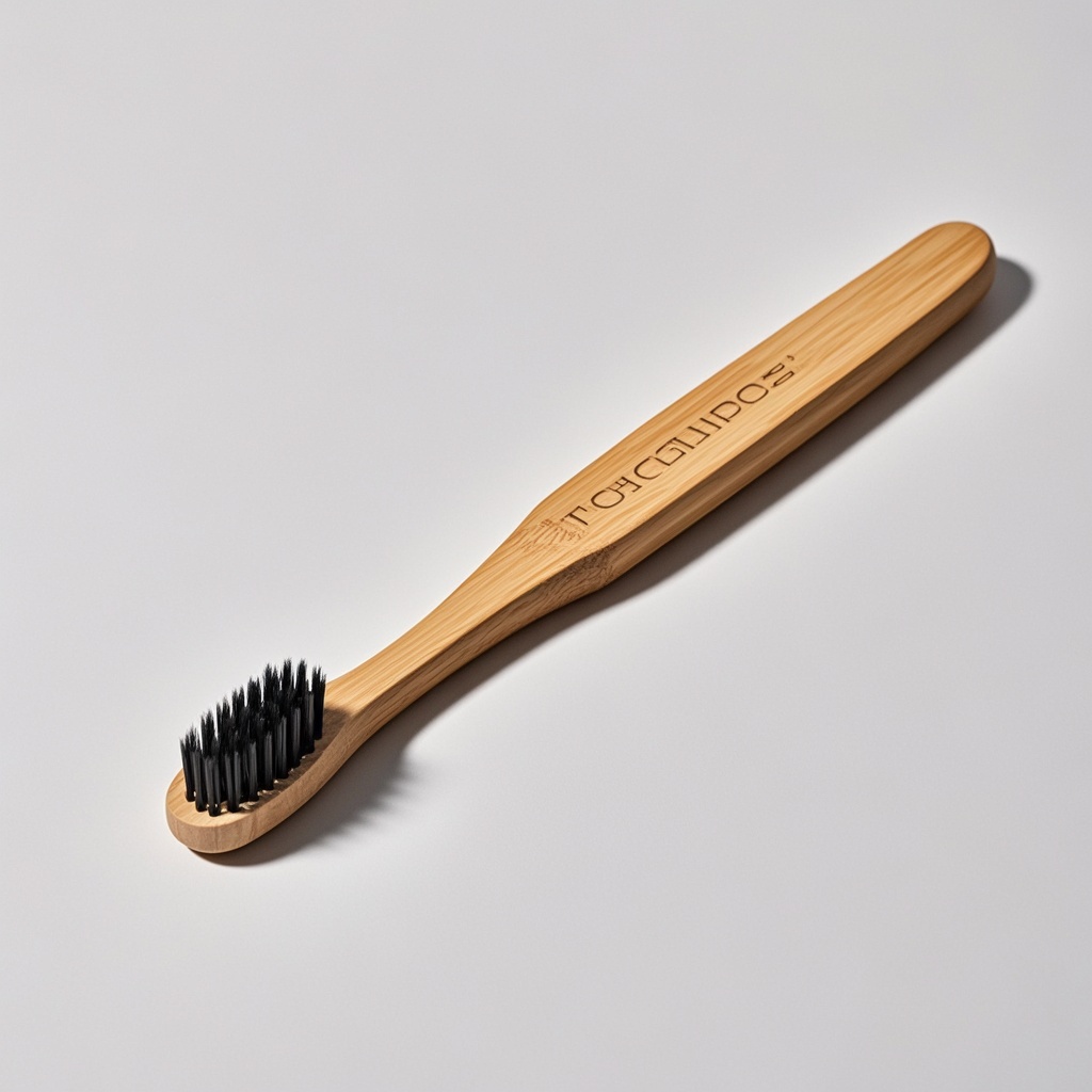 Custom Bamboo Ergonomic Disposable Toothbrush for Branded Hotel Amenities