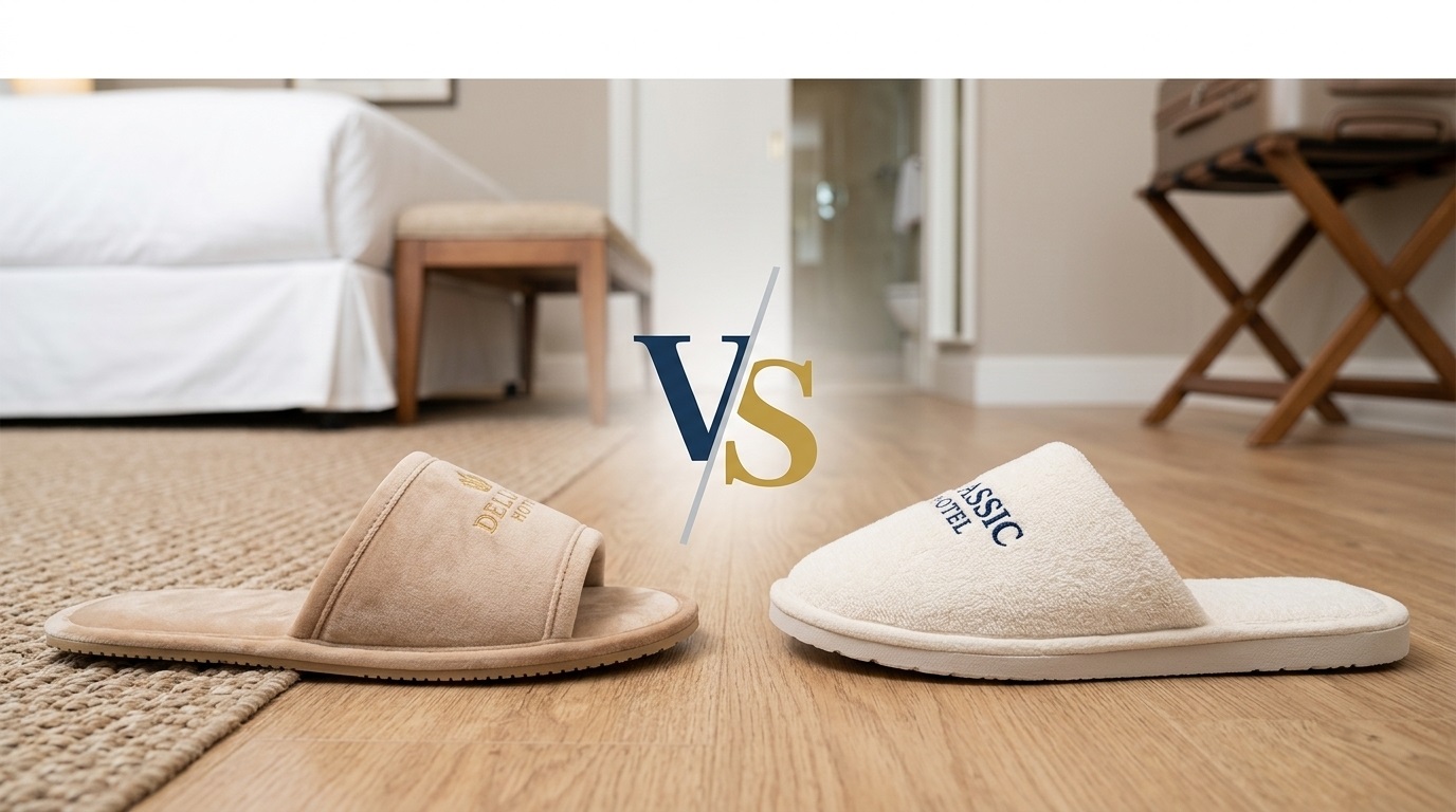 Fabric Slipper Showdown: Open-Toe Velvet Vs. Half-Closed Terry Cloth – Which One Fits Your Brand?