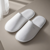 Luxury Monogram Branded Plush Terry Hotel Slippers for Bulk Hotel Supplies