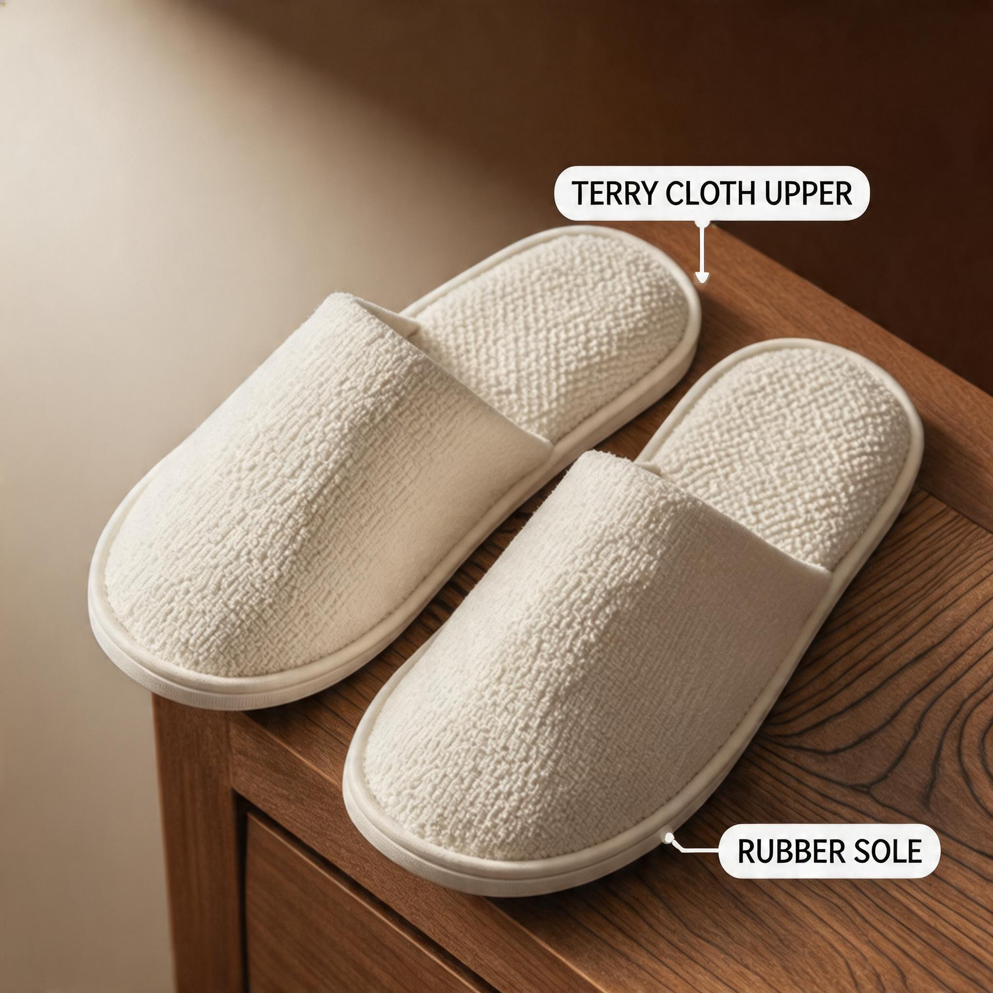 Hotel Slippers Eco Friendly Wholesale Hotel Bathroom Slipper Luxury