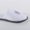 Premium Custom Logo Cut Resistant Flannel Disposable Hotel Slippers for Bulk Hotel And Spa Supplies